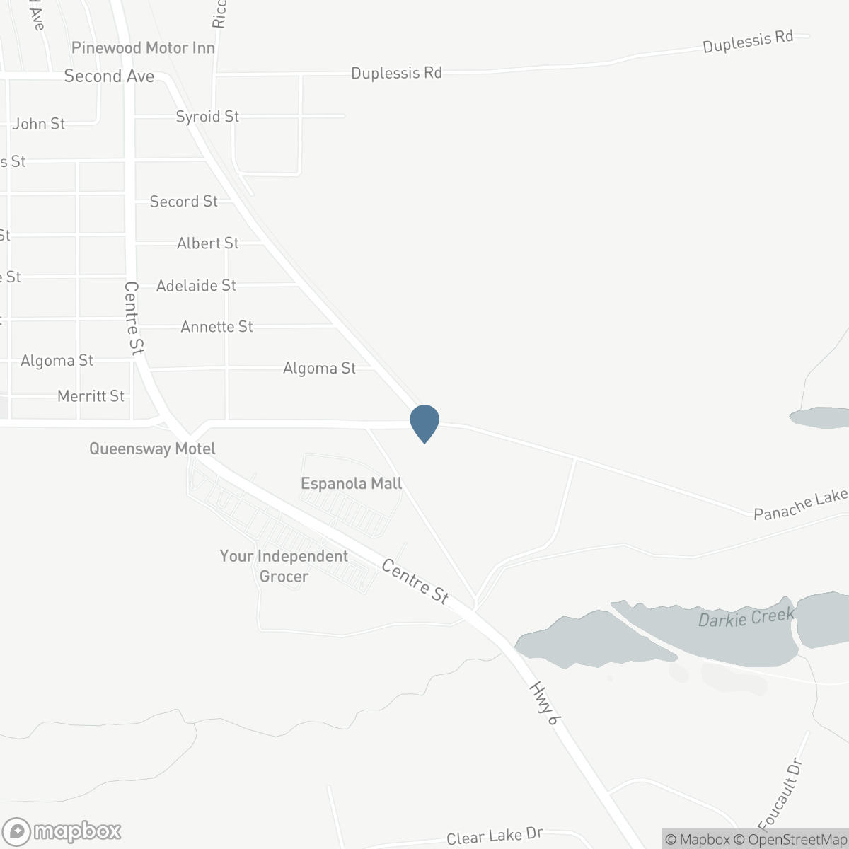 0 Queensway, Espanola, Ontario P5E 1L7